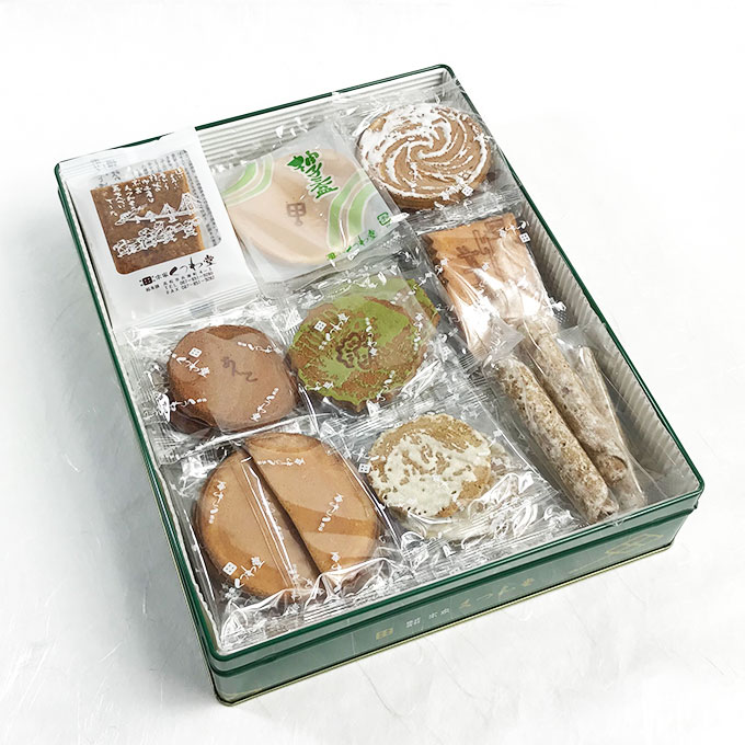 くつわせんべい(缶箱:42枚入り)